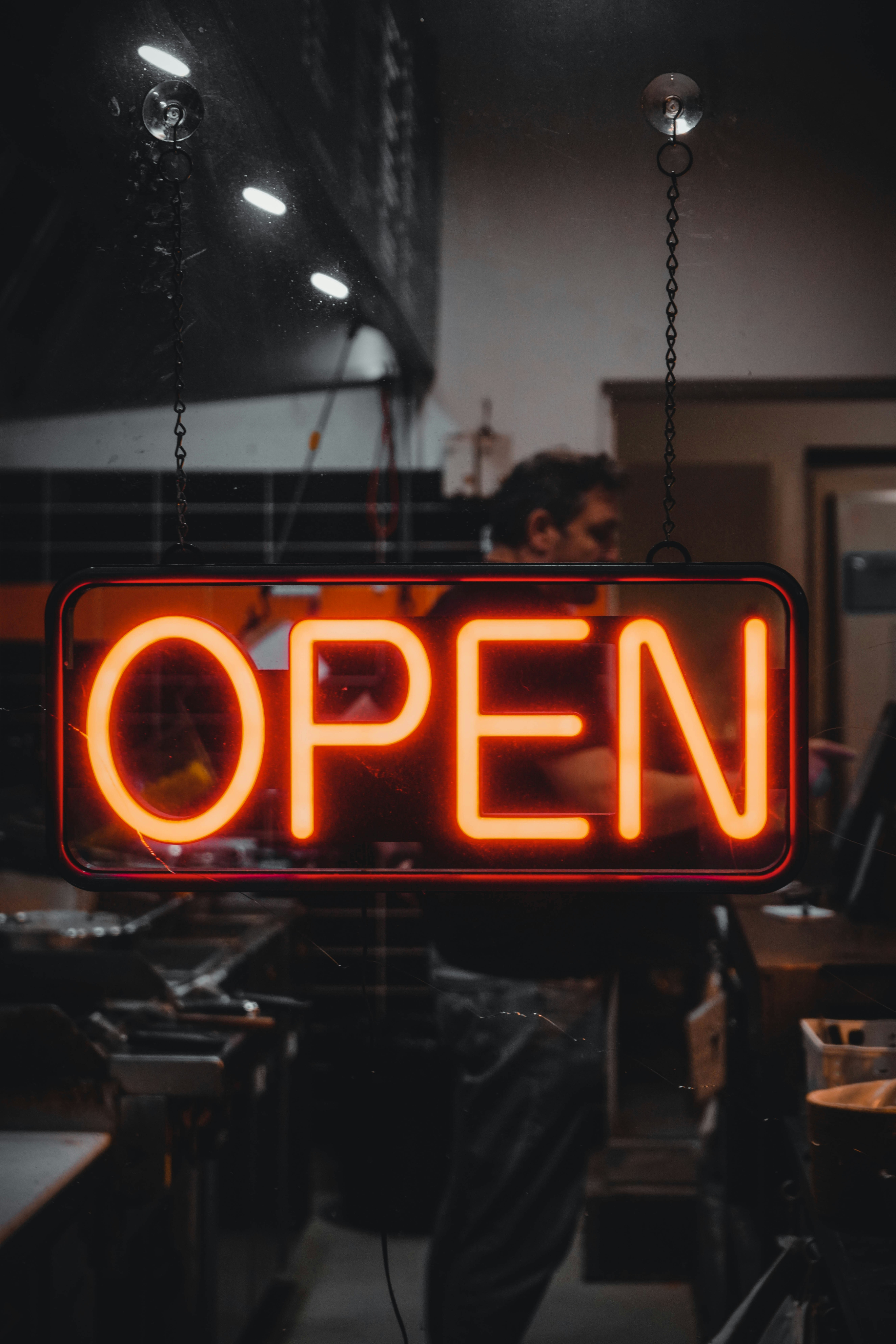 Person interacting with iPhone